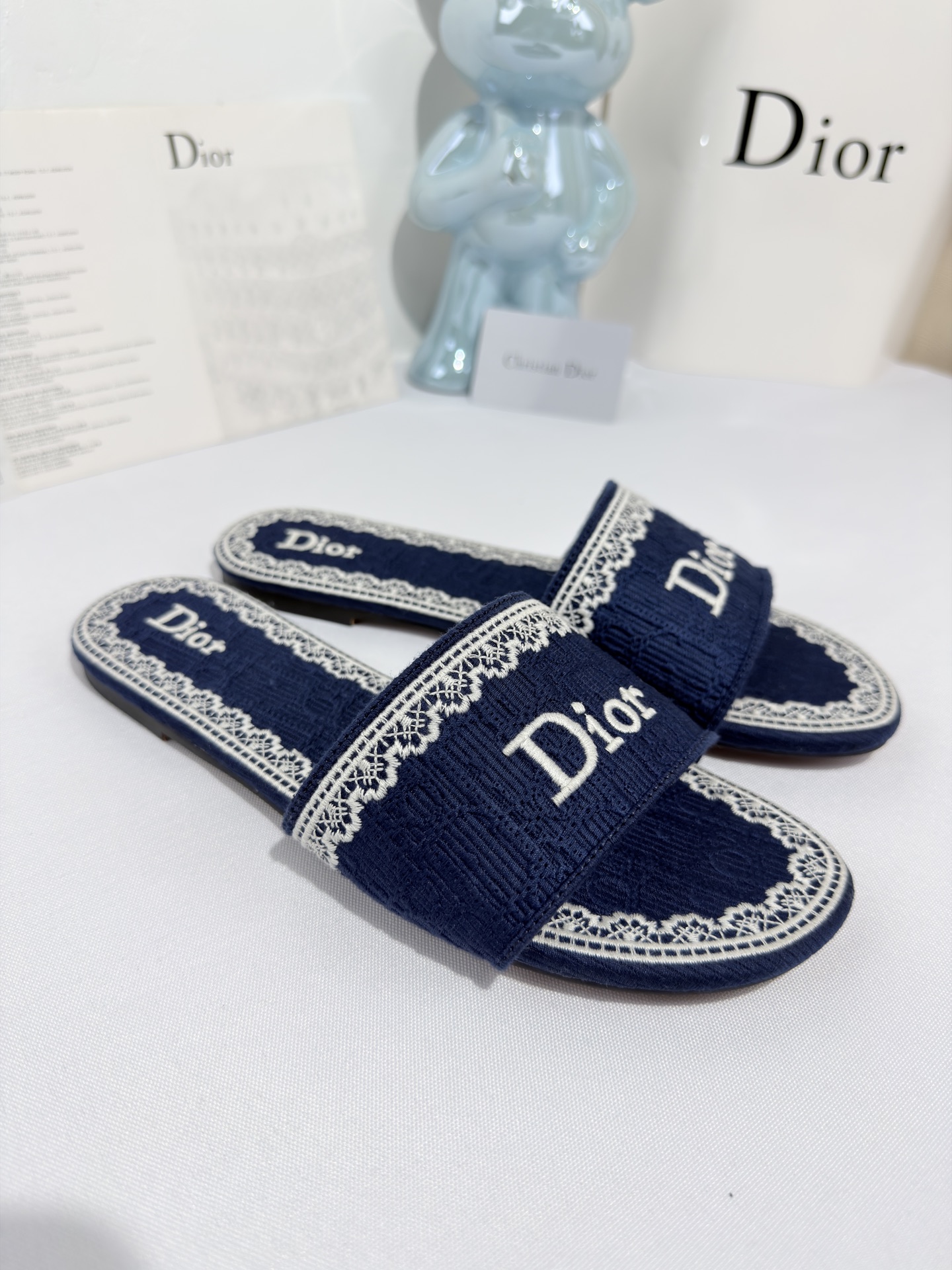 Cheap Dior Slippers For Women in 208139, $55 USD- [IB208139] - Replica Dior Slippers For Women