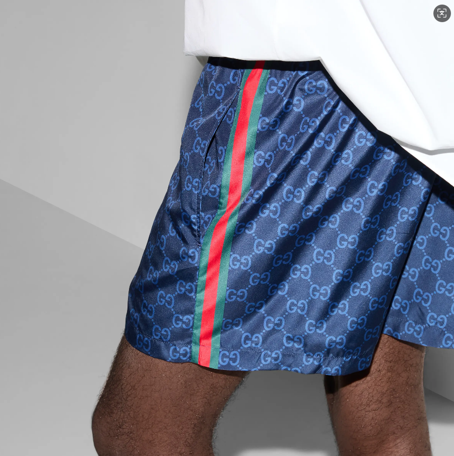 Cheap 2026 new Gucci Beach shorts in 208208, $25 USD- [IB208208] - Replica Gucci Short Pants For Men