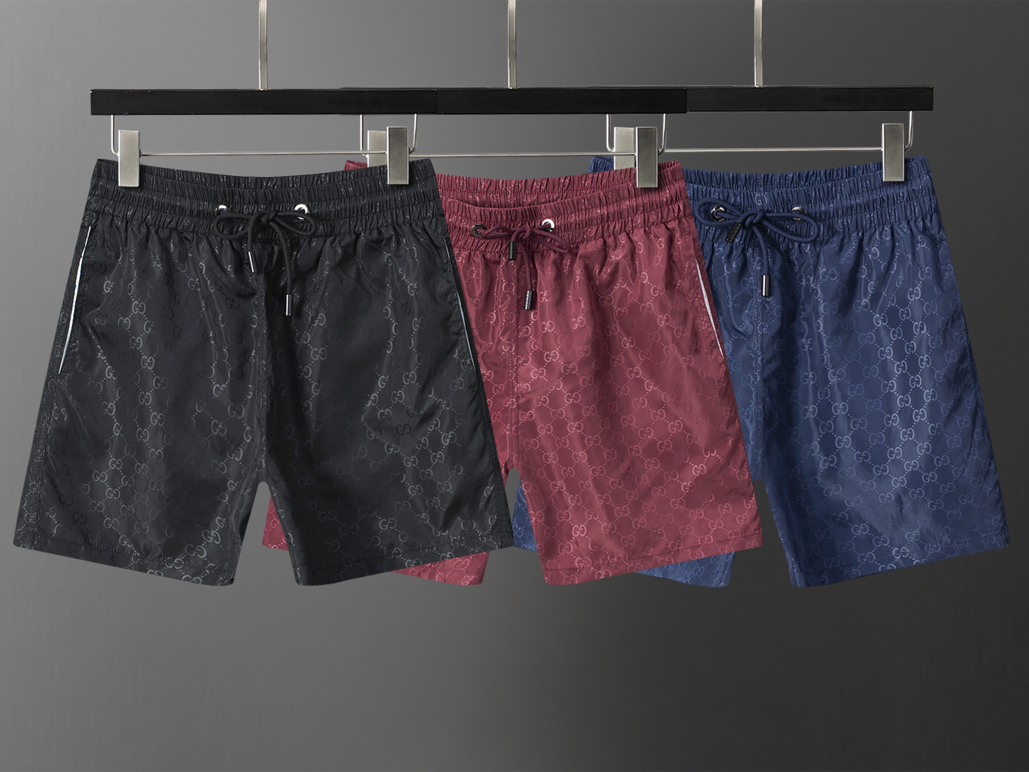 Cheap 2026 new Gucci Beach shorts in 208211, $25 USD- [IB208211] - Replica Gucci Short Pants For Men
