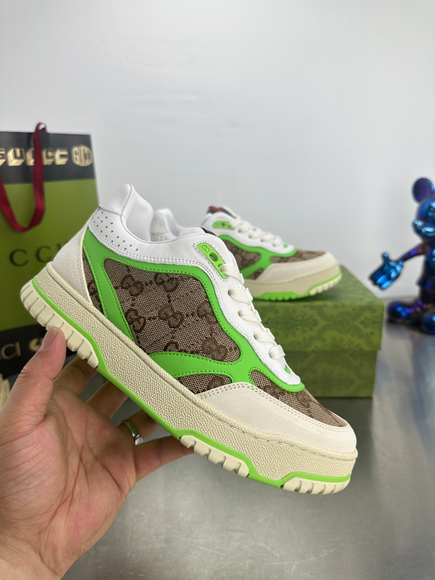 Cheap Gucci Sneakers For Men in 208225, $90 USD- [IB208225] - Replica Gucci Sneakers For Men