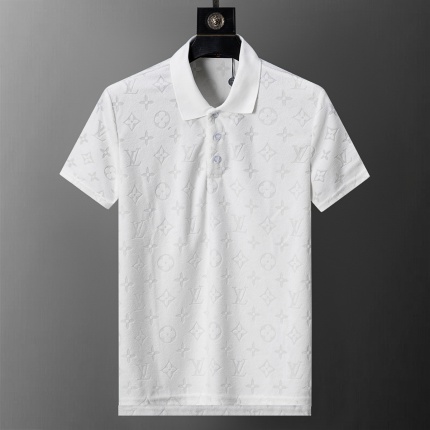 2026 Spring Summer New Polo ShirtTowel jacquard fabric M-3XL  in 208306