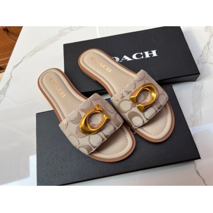 new Women Coach Slippers  size 35-40 in 208613