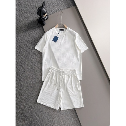 Cheap Louis Vuitton Short Tracksuits For Men in 208768, $55 USD- [IB208768] - Replica Louis Vuitton Short Tracksuits For Men