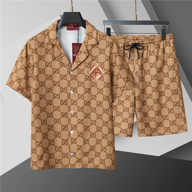 Cheap Gucci Short Tracksuits For Men in 208229, $50 USD- [IB208229] - Replica Gucci Short Tracksuits For Men