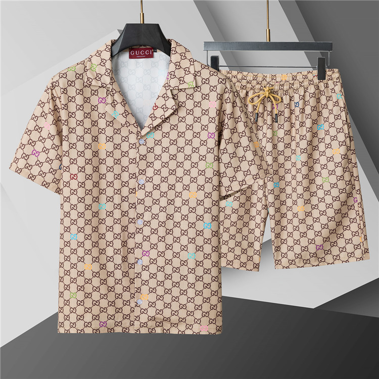 Cheap Gucci Short Tracksuits For Men in 208230, $50 USD- [IB208230] - Replica Gucci Short Tracksuits For Men