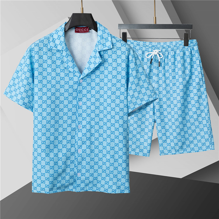 Cheap Gucci Short Tracksuits For Men in 208235, $50 USD- [IB208235] - Replica Gucci Short Tracksuits For Men