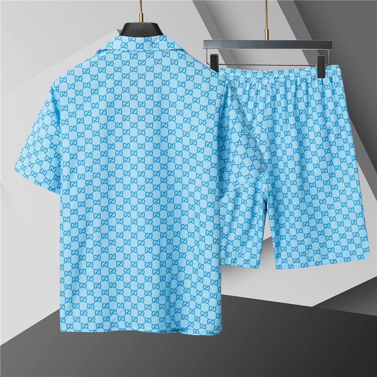 Cheap Gucci Short Tracksuits For Men in 208235, $50 USD- [IB208235] - Replica Gucci Short Tracksuits For Men