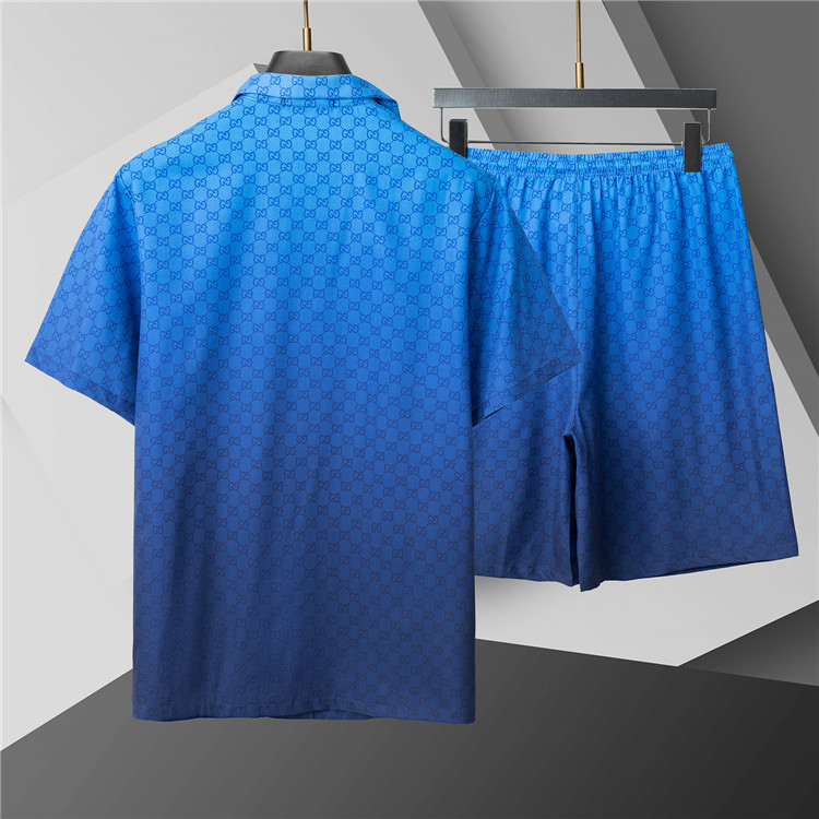 Cheap Gucci Short Tracksuits For Men in 208237, $50 USD- [IB208237] - Replica Gucci Short Tracksuits For Men