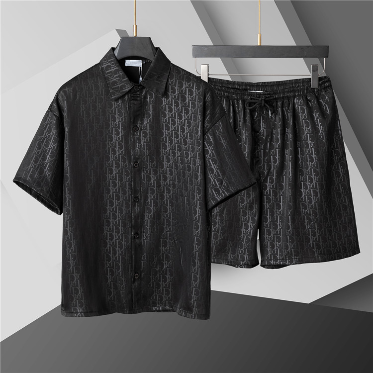Cheap Dior Short Tracksuits For Men in 208241, $50 USD- [IB208241] - Replica Dior Short Tracksuits For Men