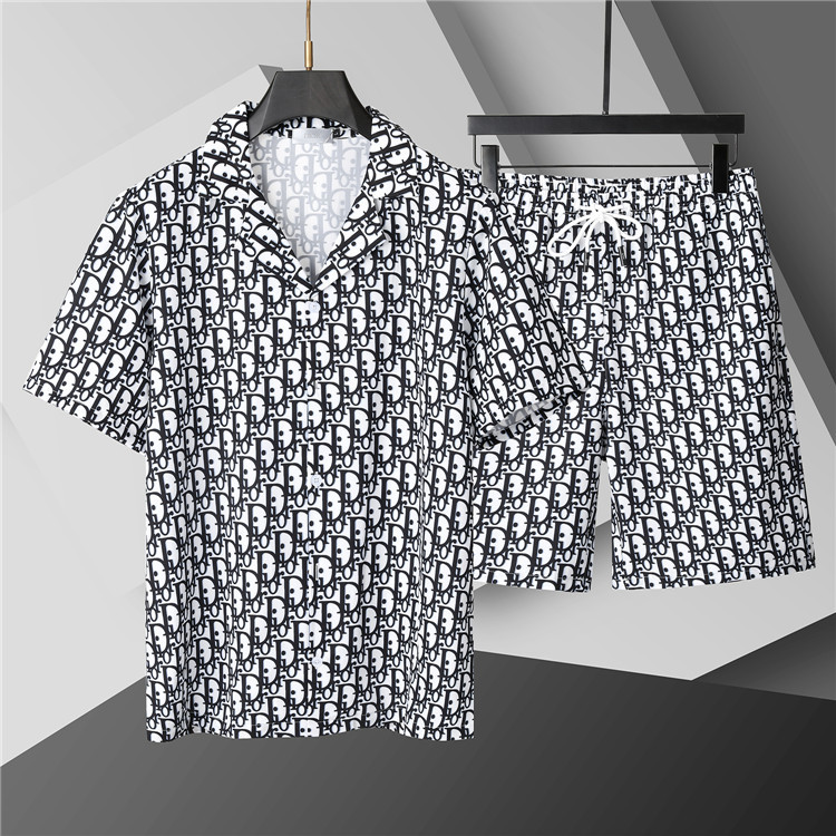 Cheap Dior Short Tracksuits For Men in 208242, $50 USD- [IB208242] - Replica Dior Short Tracksuits For Men