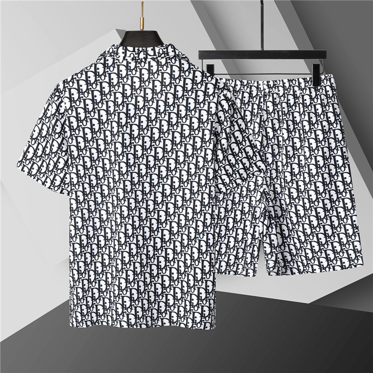 Cheap Dior Short Tracksuits For Men in 208242, $50 USD- [IB208242] - Replica Dior Short Tracksuits For Men