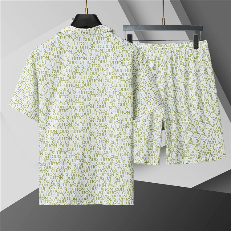 Cheap Louis Vuitton Short Tracksuits For Men in 208243, $50 USD- [IB208243] - Replica Louis Vuitton Short Tracksuits For Men