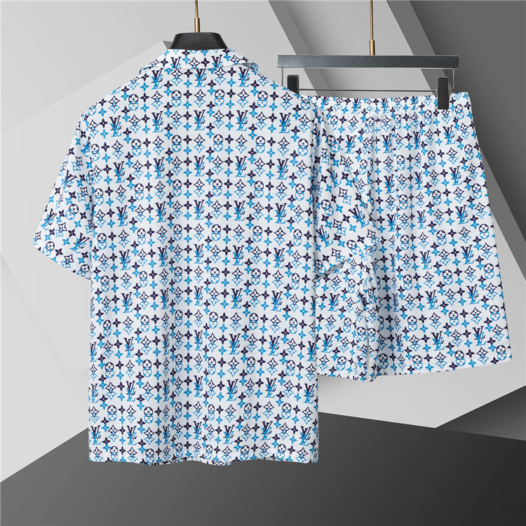 Cheap Louis Vuitton Short Tracksuits For Men in 208244, $50 USD- [IB208244] - Replica Louis Vuitton Short Tracksuits For Men