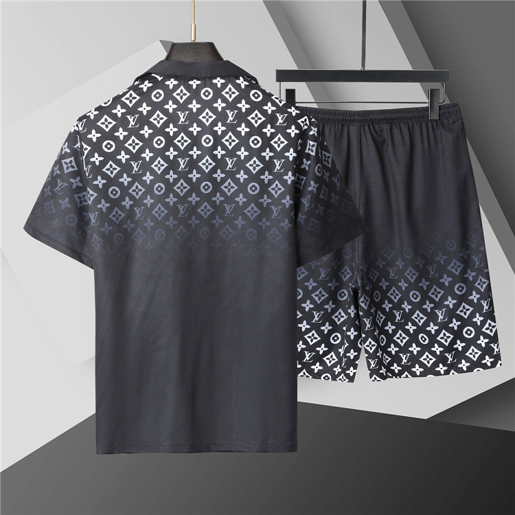Cheap Louis Vuitton Short Tracksuits For Men in 208249, $50 USD- [IB208249] - Replica Louis Vuitton Short Tracksuits For Men