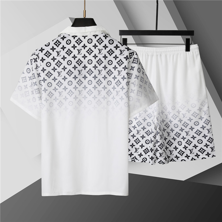 Cheap Louis Vuitton Short Tracksuits For Men in 208250, $50 USD- [IB208250] - Replica Louis Vuitton Short Tracksuits For Men
