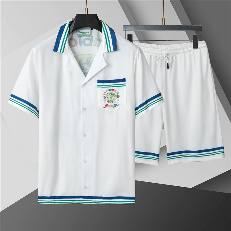 Cheap New Arrivals Casablanca Short Tracksuits For Men in 208254, $50 USD- [IB208254] - Replica Casablanca Tracksuits