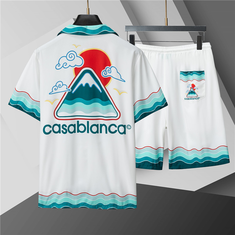 Cheap New Arrivals Casablanca Short Tracksuits For Men in 208255, $50 USD- [IB208255] - Replica Casablanca Tracksuits