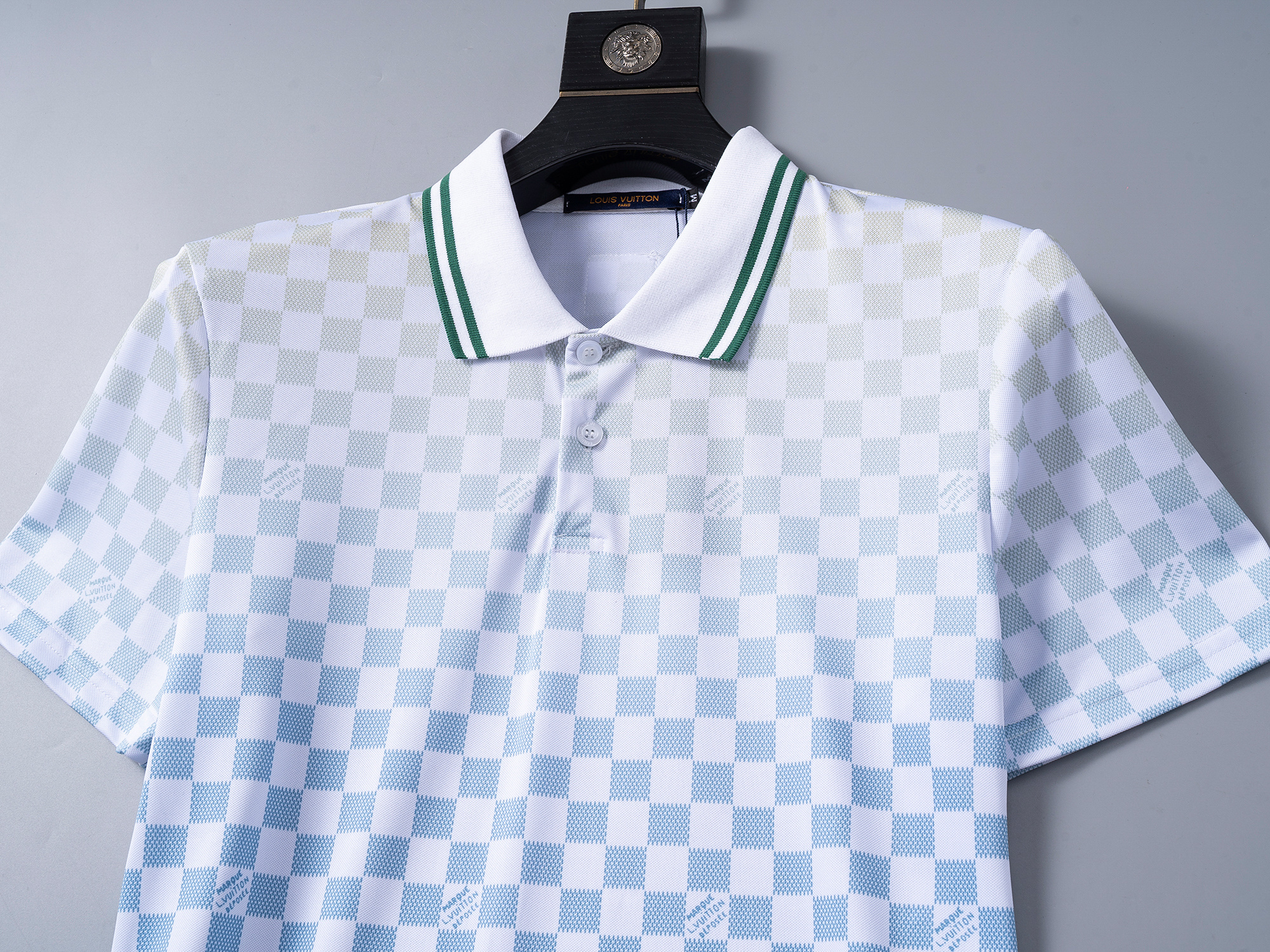 Cheap Louis Vuitton Polo T-Shirts for Men in 208300, $24 USD- [IB208300] - Replica Louis Vuitton Polo T-Shirts for Men