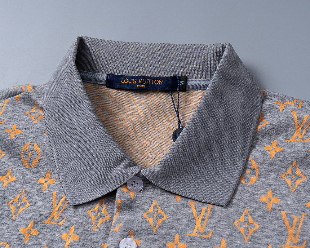 Cheap 2026 Spring Summer New Polo Shirt M-3XL in 208304, $25 USD- [IB208304] - Replica Louis Vuitton Polo T-Shirts for Men