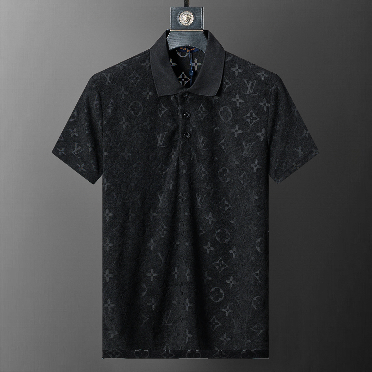 Cheap 2026 Spring Summer New Polo ShirtTowel jacquard fabric M-3XL  in 208305, $25 USD- [IB208305] - Replica Louis Vuitton Polo T-Shirts for Men