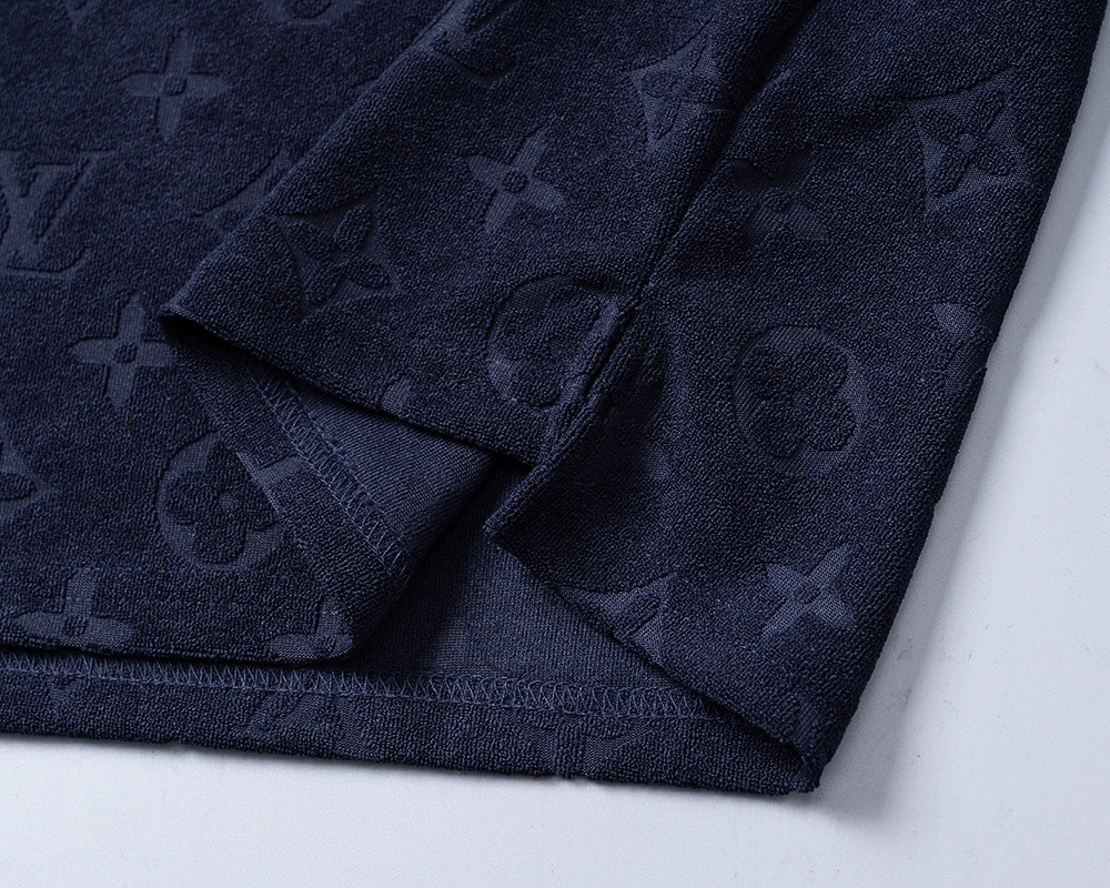 Cheap 2026 Spring Summer New Polo ShirtTowel jacquard fabric M-3XL  in 208307, $25 USD- [IB208307] - Replica Louis Vuitton Polo T-Shirts for Men