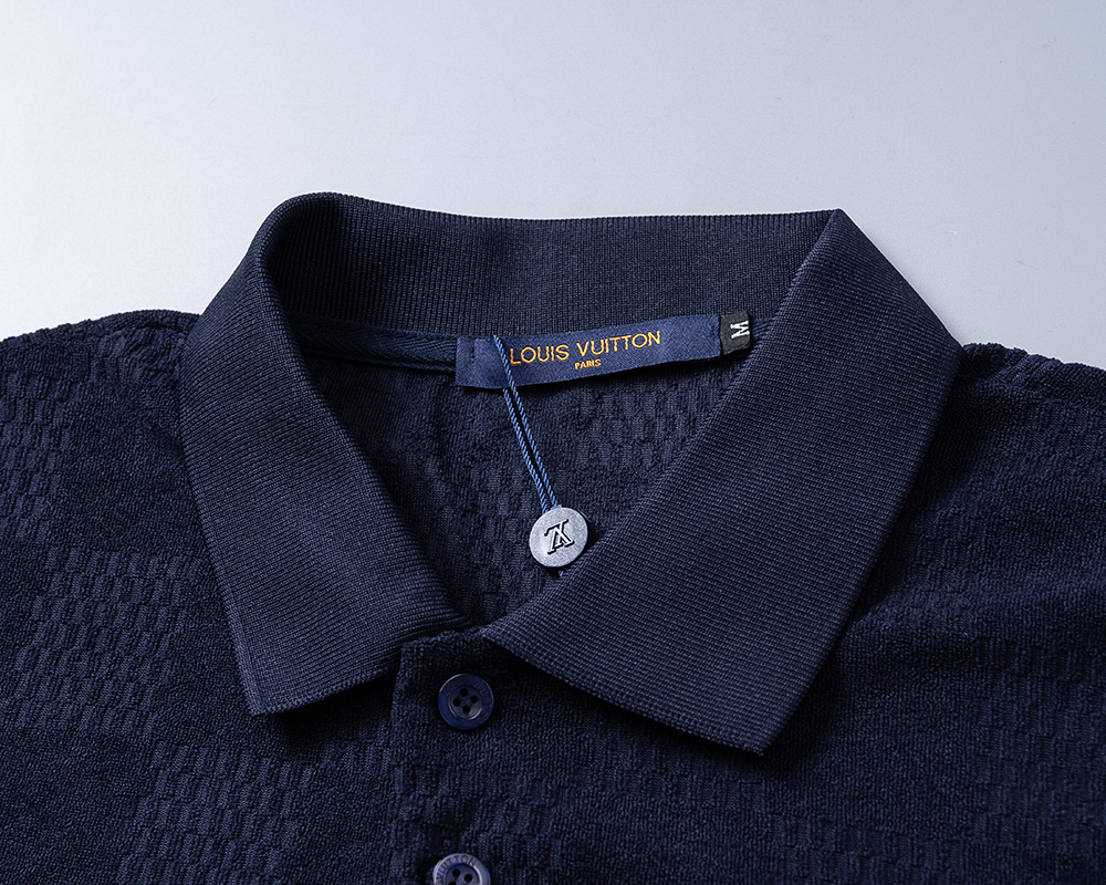 Cheap Louis Vuitton Polo T-Shirts for Men in 208309, $25 USD- [IB208309] - Replica Louis Vuitton Polo T-Shirts for Men