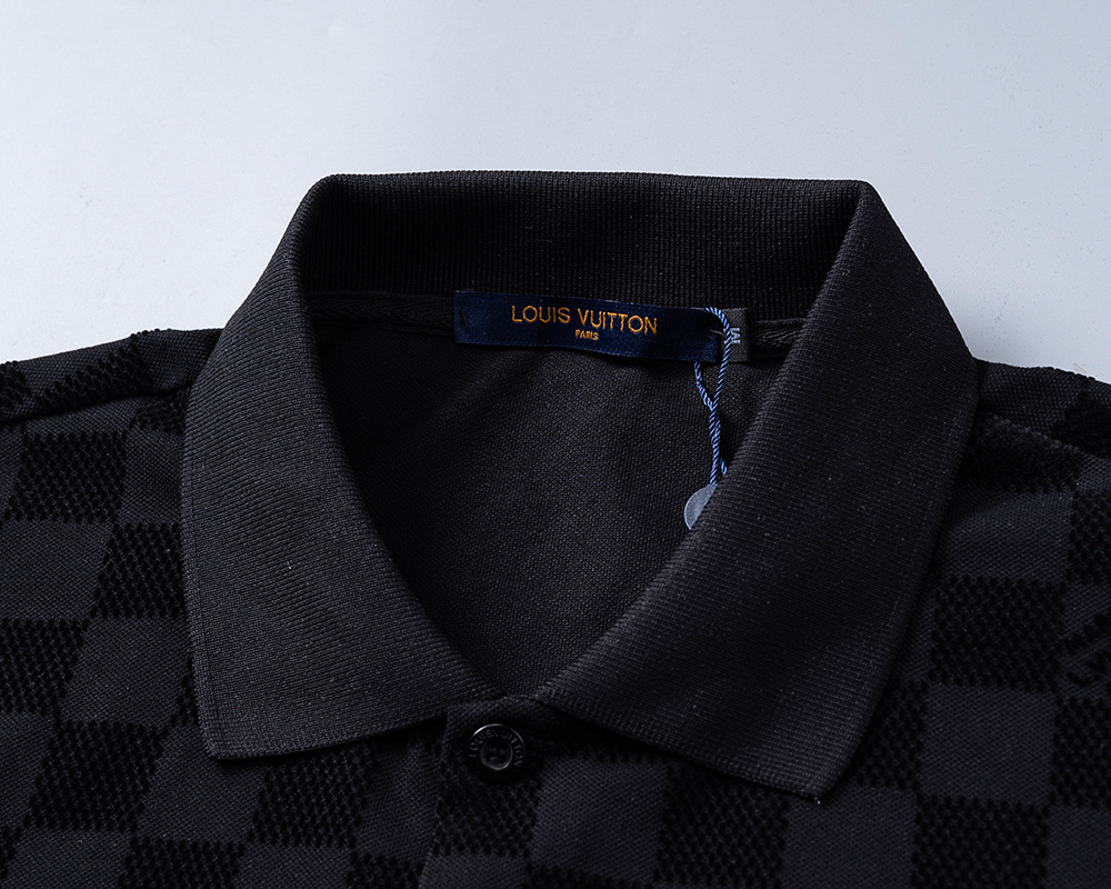 Cheap Louis Vuitton Polo T-Shirts for Men in 208312, $25 USD- [IB208312] - Replica Louis Vuitton Polo T-Shirts for Men