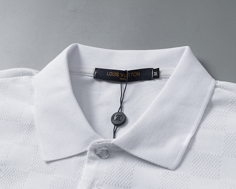 Cheap Louis Vuitton Polo T-Shirts for Men in 208313, $25 USD- [IB208313] - Replica Louis Vuitton Polo T-Shirts for Men