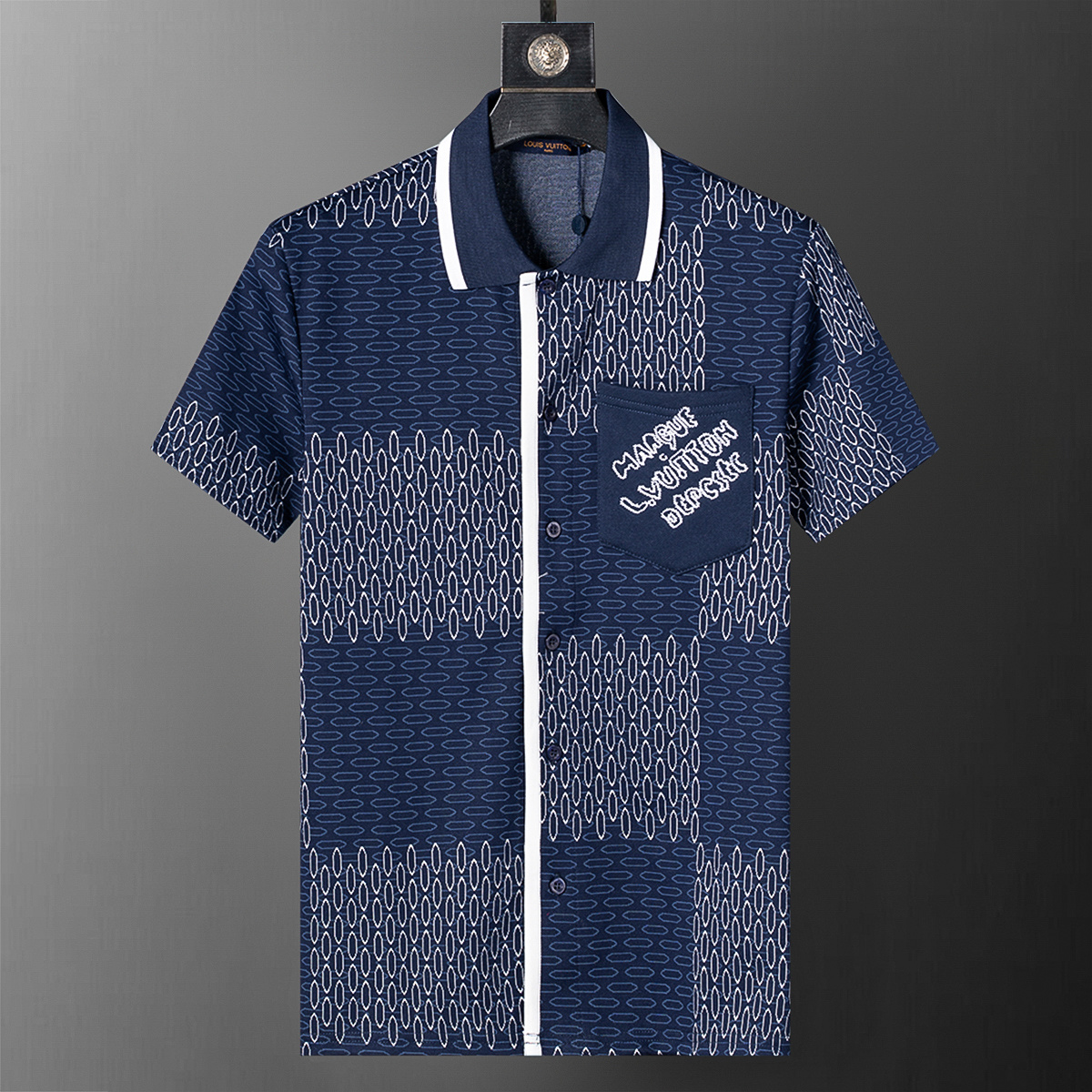 Cheap Louis Vuitton Polo T-Shirts for Men in 208314, $25 USD- [IB208314] - Replica Louis Vuitton Polo T-Shirts for Men