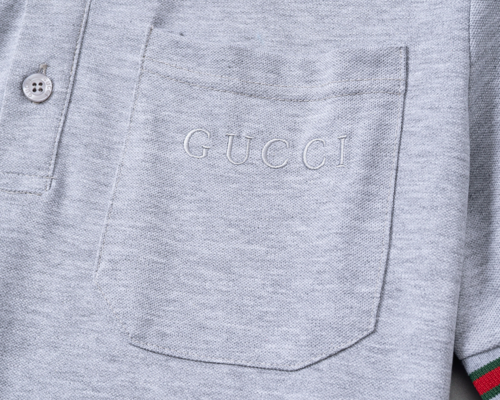 Cheap Gucci Polo T-Shirts for Men in 208324, $25 USD- [IB208324] - Replica Gucci Polo T-Shirts for Men