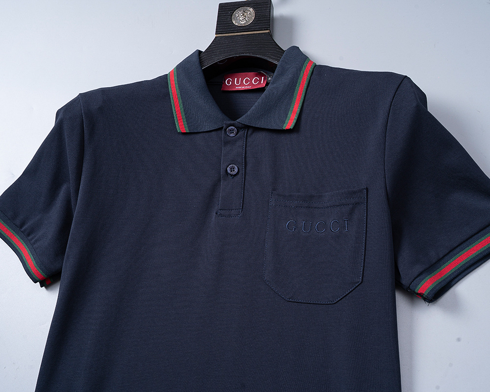 Cheap Gucci Polo T-Shirts for Men in 208325, $25 USD- [IB208325] - Replica Gucci Polo T-Shirts for Men