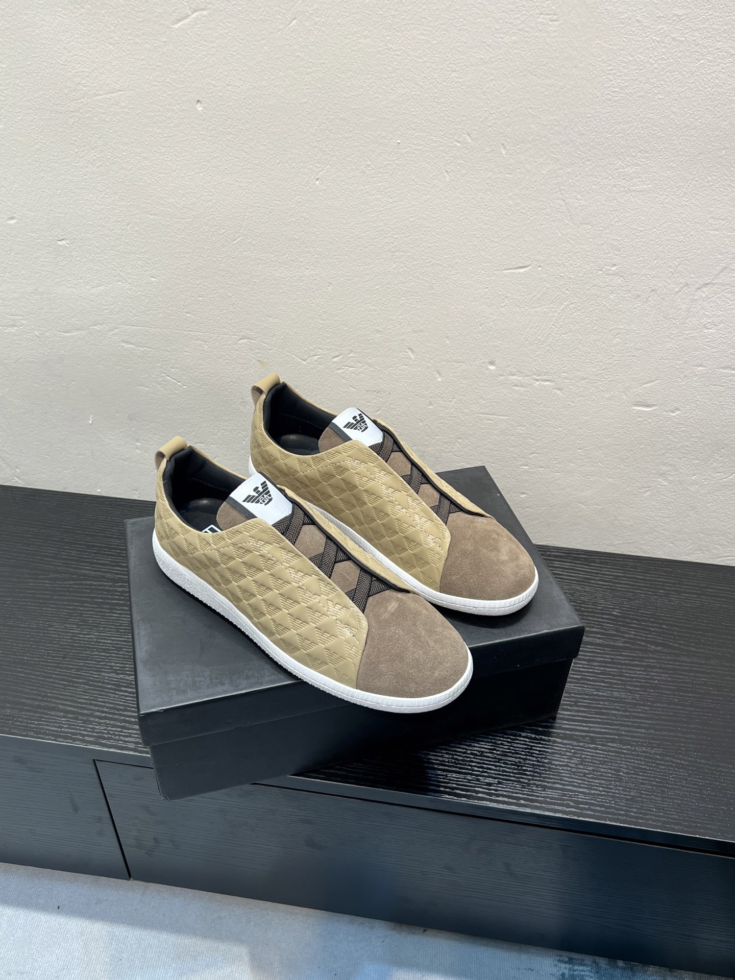 Cheap Armani Sneakers For Men in 208330, $75 USD- [IB208330] - Replica Armani Sneakers For Men