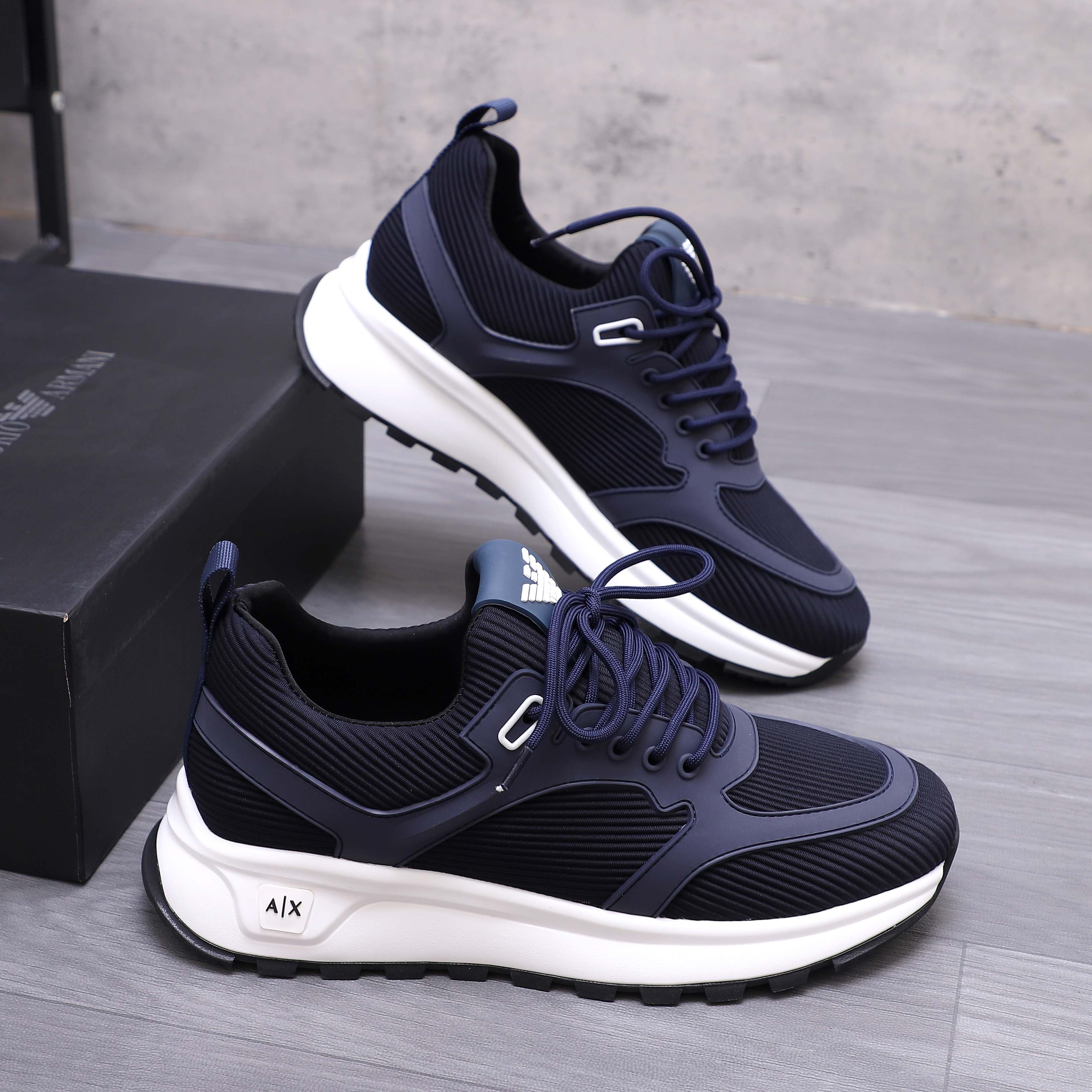 Cheap Armani Sneakers For Men in 208336, $75 USD- [IB208336] - Replica Armani Sneakers For Men
