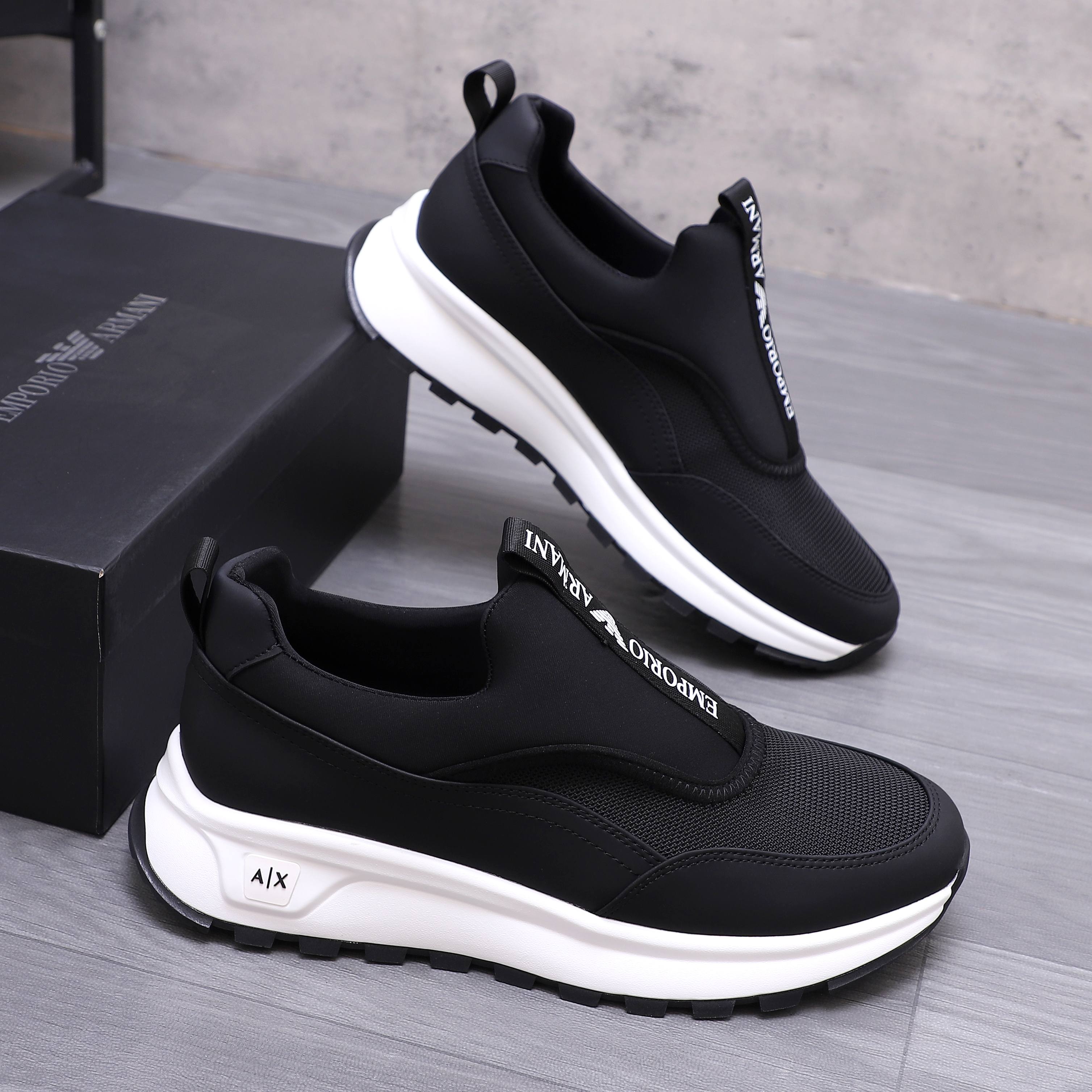 Cheap Armani Sneakers For Men in 208338, $75 USD- [IB208338] - Replica Armani Sneakers For Men