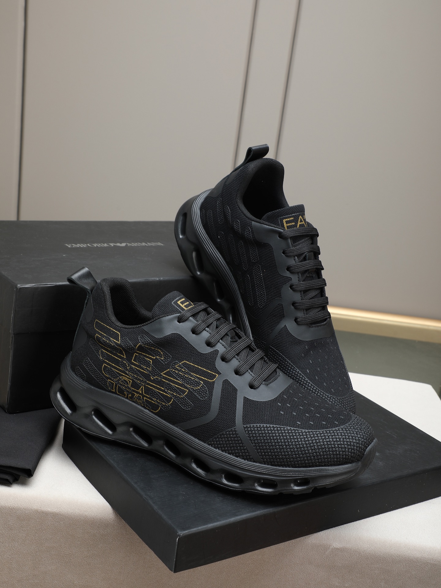 Cheap Armani Sneakers For Men in 208345, $75 USD- [IB208345] - Replica Armani Sneakers For Men