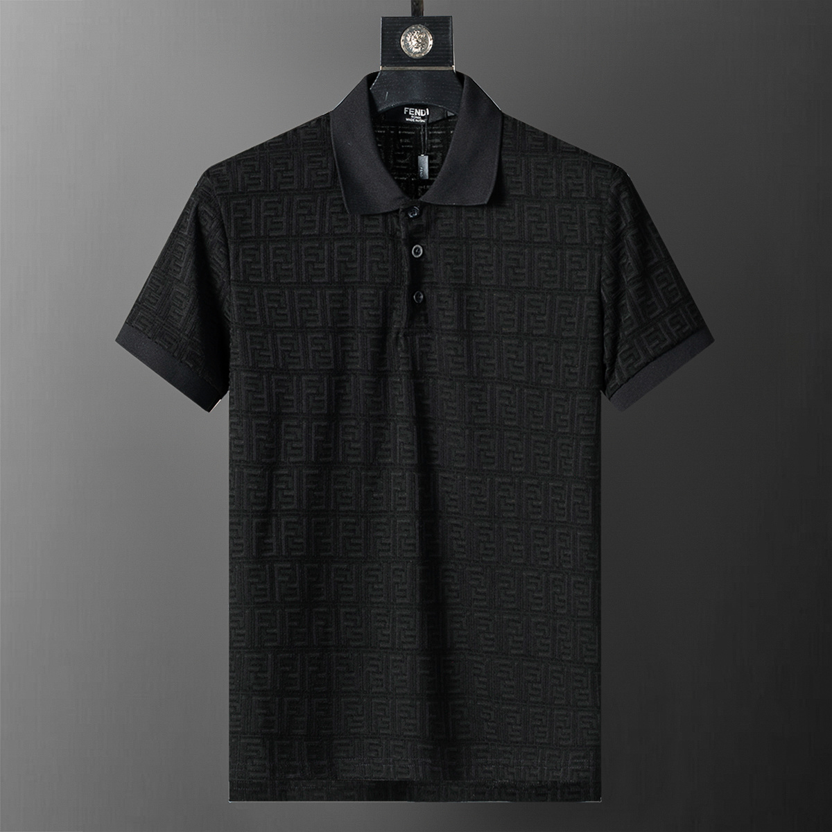 Cheap Fendi POLO T-Shirts for Men in 208394, $25 USD- [IB208394] - Replica Fendi POLO T-Shirts for Men
