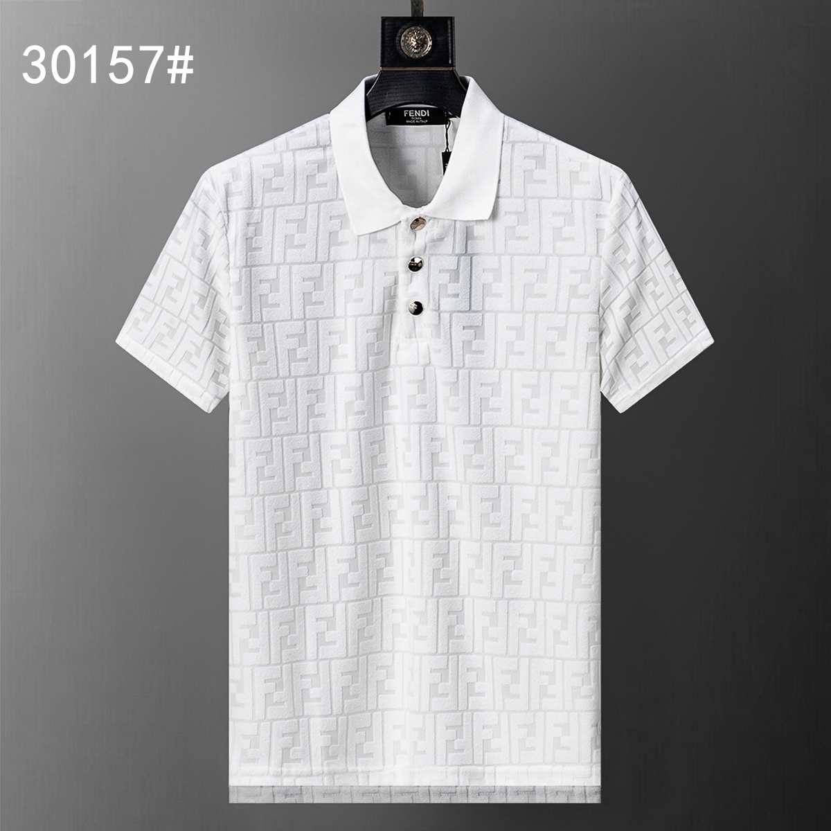 Cheap Fendi POLO T-Shirts for Men in 208397, $25 USD- [IB208397] - Replica Fendi POLO T-Shirts for Men