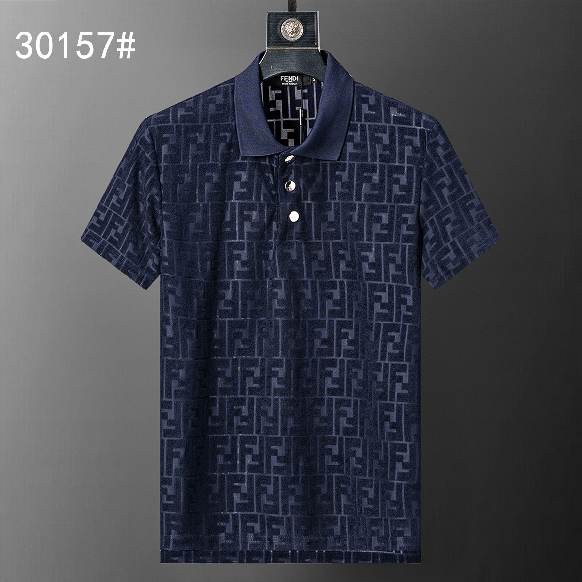 Cheap Fendi POLO T-Shirts for Men in 208398, $25 USD- [IB208398] - Replica Fendi POLO T-Shirts for Men