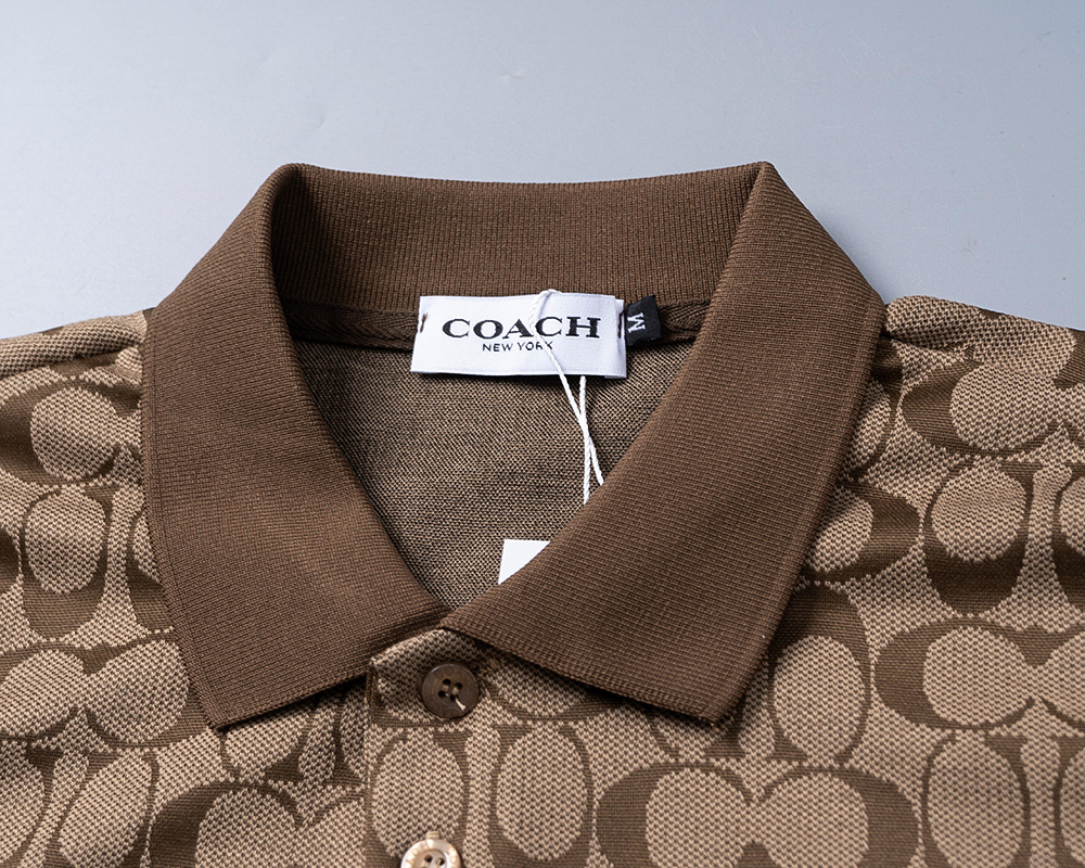 Cheap COACH  POLO T-Shirts in 208442, $25 USD- [IB208442] - Replica COACH  POLO T-Shirts