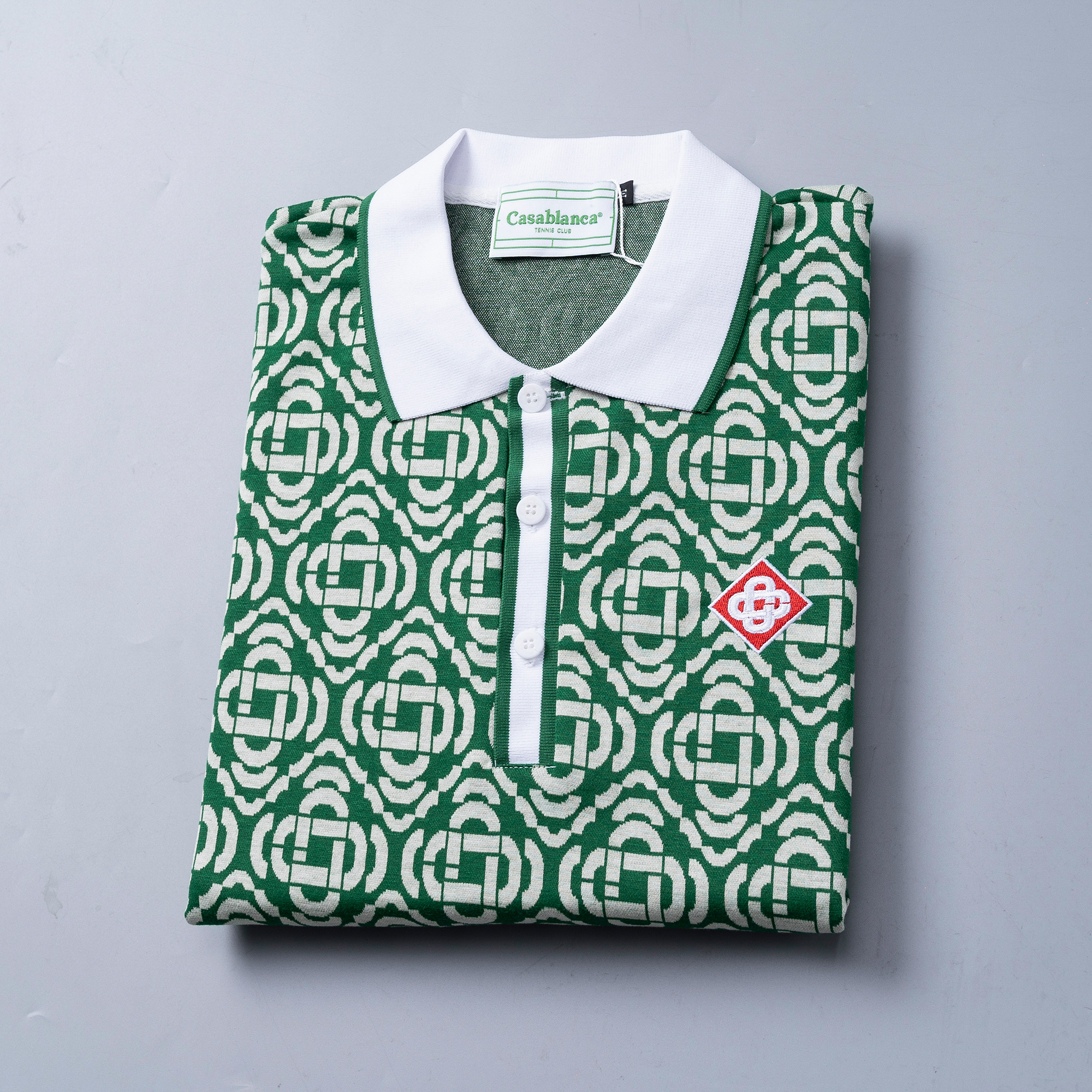 Cheap Casablanca POLO T-Shirts in 208448, $25 USD- [IB208448] - Replica Casablanca POLO T-Shirts