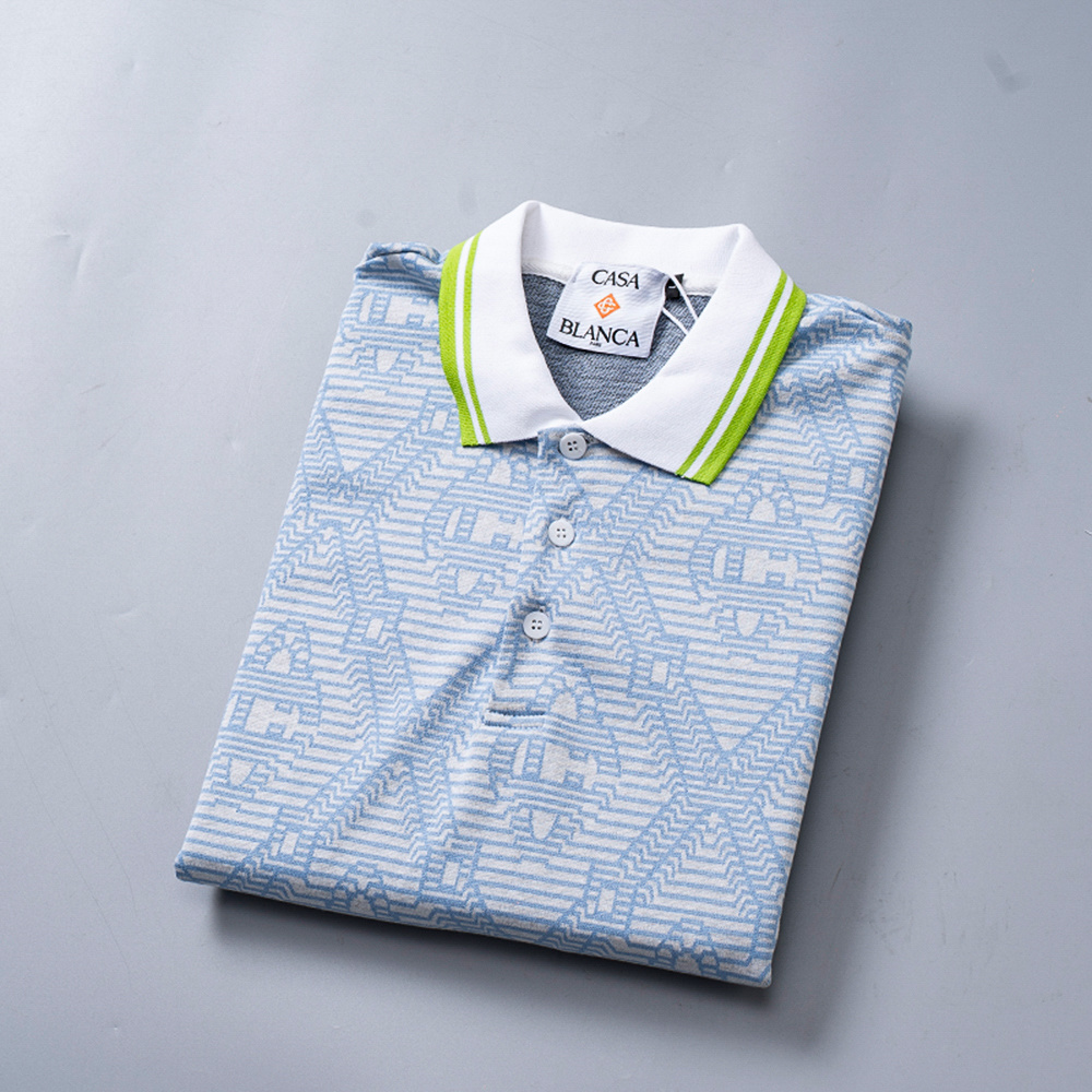 Cheap Casablanca POLO T-Shirts in 208451, $25 USD- [IB208451] - Replica Casablanca POLO T-Shirts