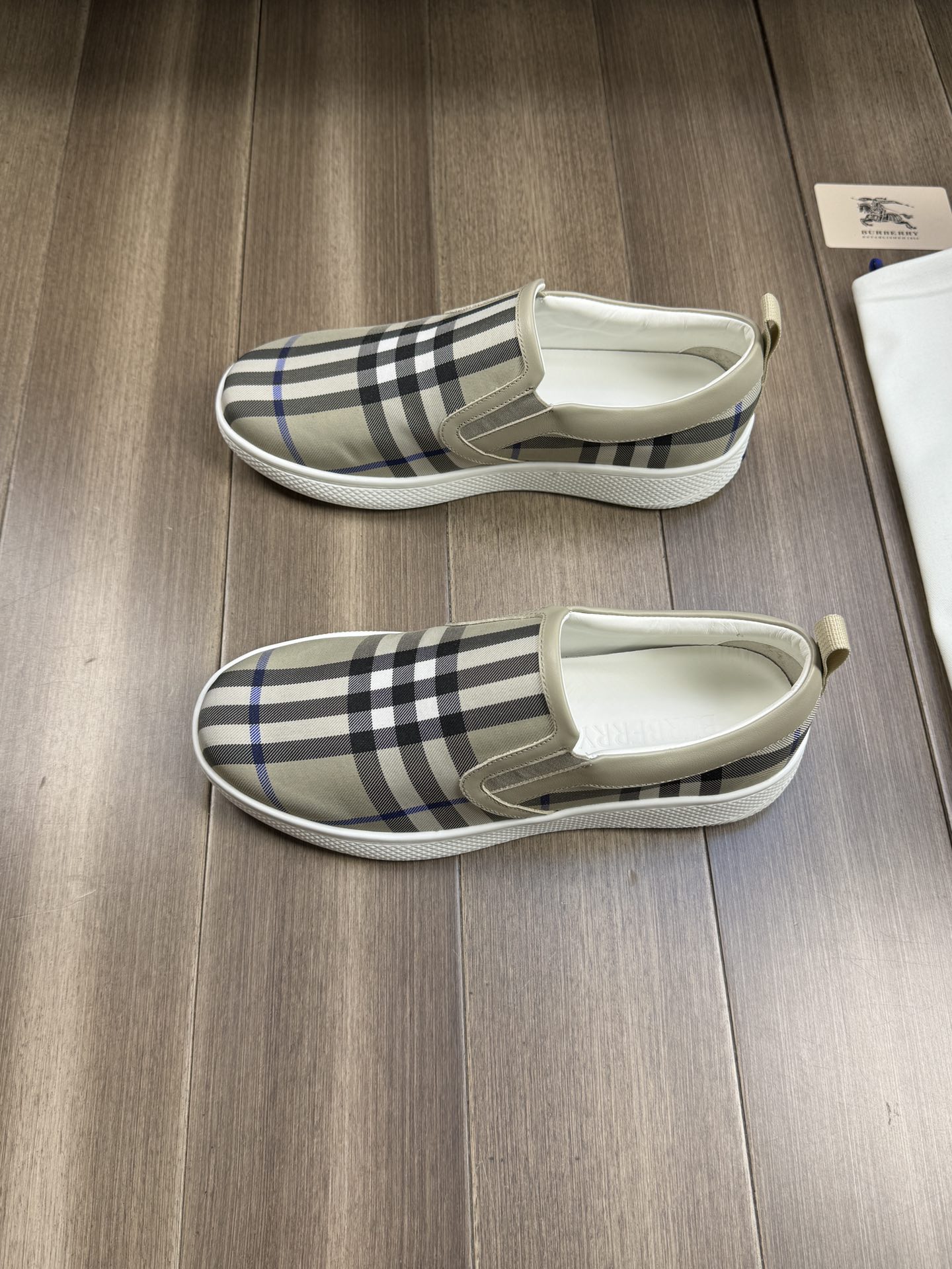 Cheap New Arrivals Burberry Casual Shoes For Men in 208457, $70 USD- [IB208457] - Replica Burberry Loafers and Casual Shoes For Men