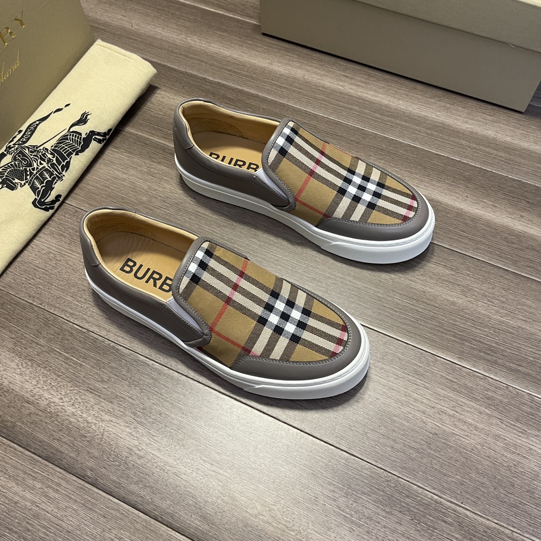 Cheap New Arrivals Burberry Casual Shoes For Men in 208462, $70 USD- [IB208462] - Replica Burberry Loafers and Casual Shoes For Men