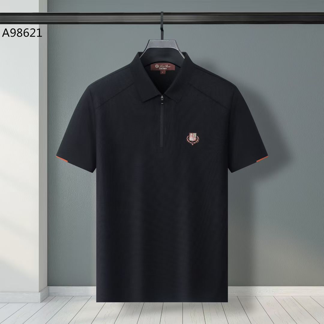 Cheap New Arirvals Loro Piana Polo T-shirts For Men in 208471, $28 USD- [IB208471] - Replica Salvatore Ferragamo  Polo T-shirts for Men