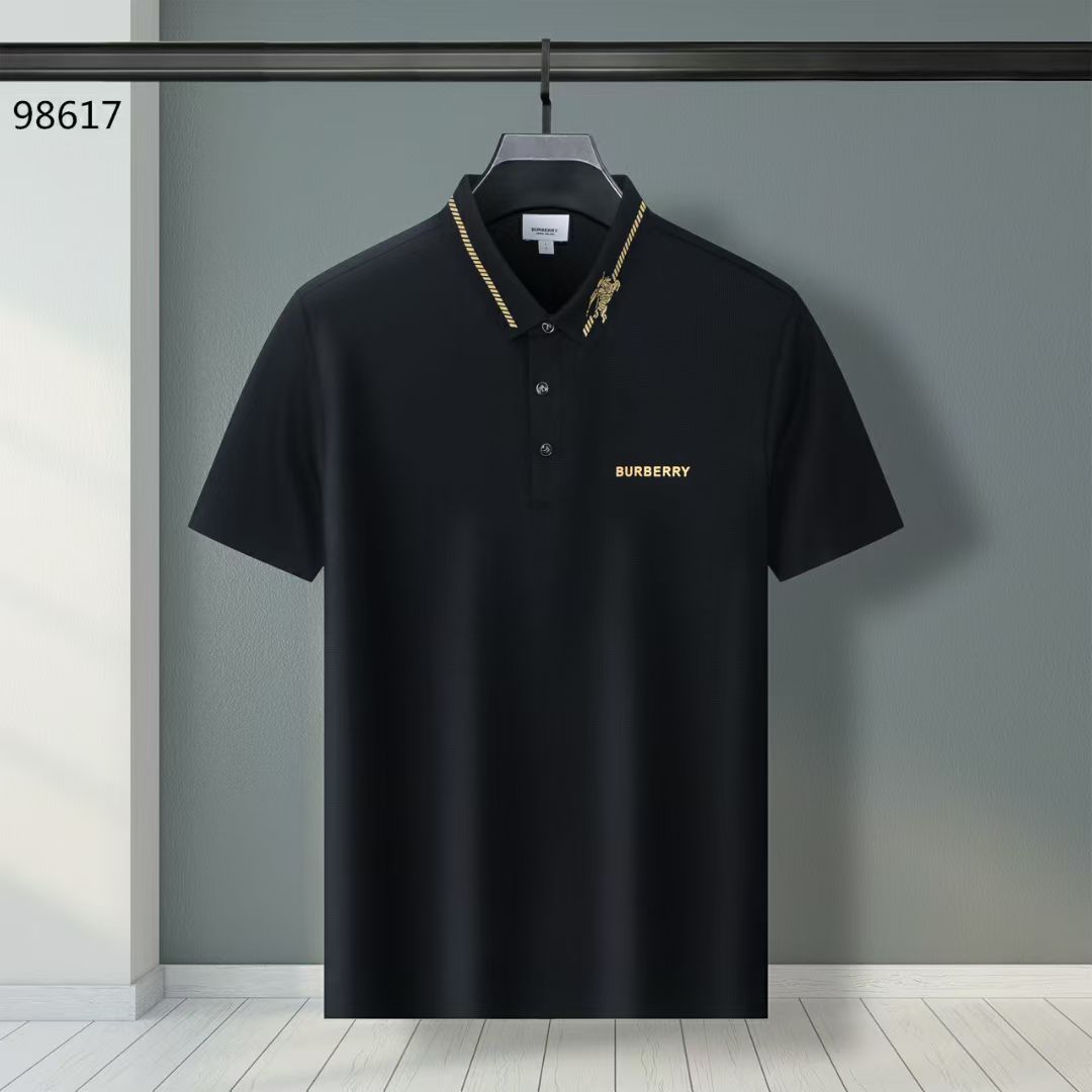 Cheap New Arirvals Burberry Polo T-shirts For Men in 208486, $28 USD- [IB208486] - Replica Burberry Polo T-Shirts for Men