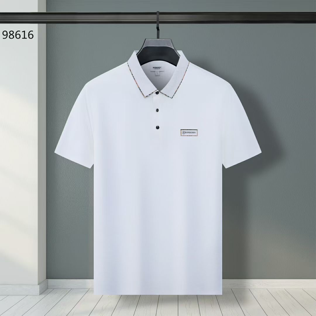 Cheap New Arirvals Burberry Polo T-shirts For Men in 208491, $28 USD- [IB208491] - Replica Burberry Polo T-Shirts for Men
