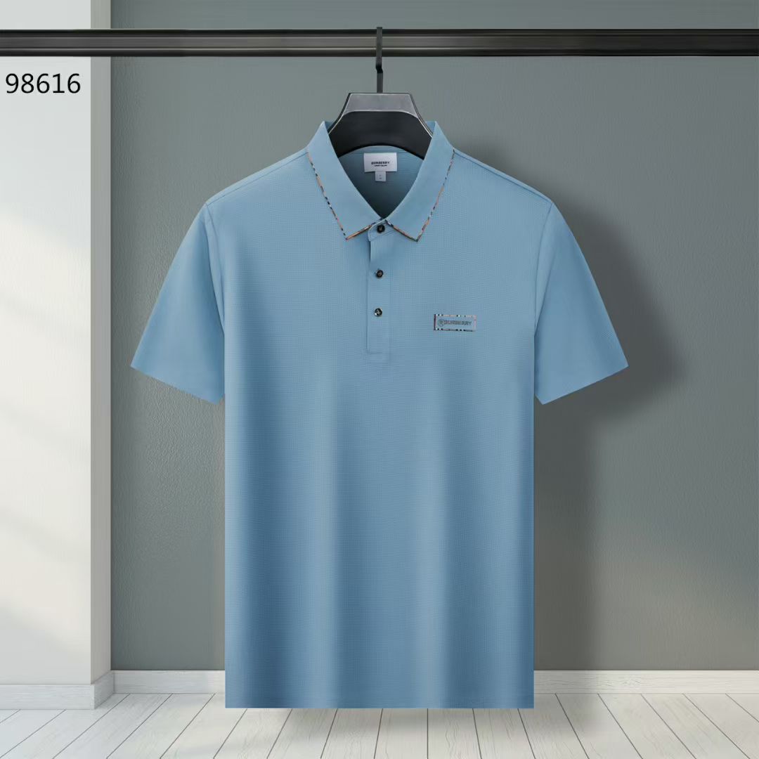 Cheap New Arirvals Burberry Polo T-shirts For Men in 208493, $28 USD- [IB208493] - Replica Burberry Polo T-Shirts for Men