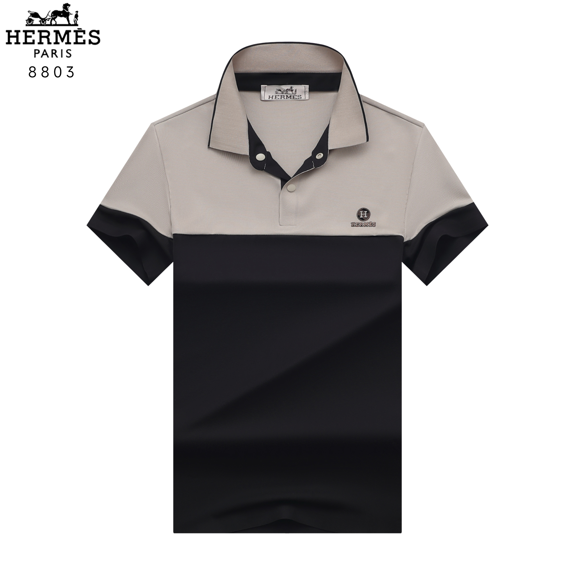 Cheap New Arirvals Hermes Polo T-shirts For Men in 208508, $28 USD- [IB208508] - Replica Hermes Polo T-Shirts for Men
