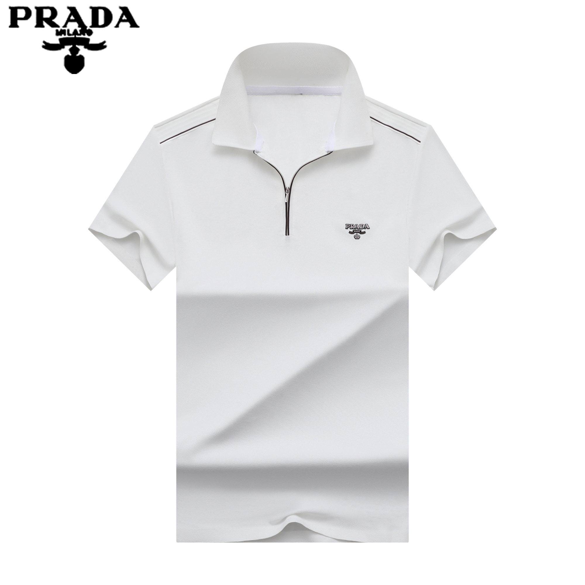 Cheap New Arirvals Prada Polo T-shirts For Men in 208510, $28 USD- [IB208510] - Replica Prado polo T-shirts for Men