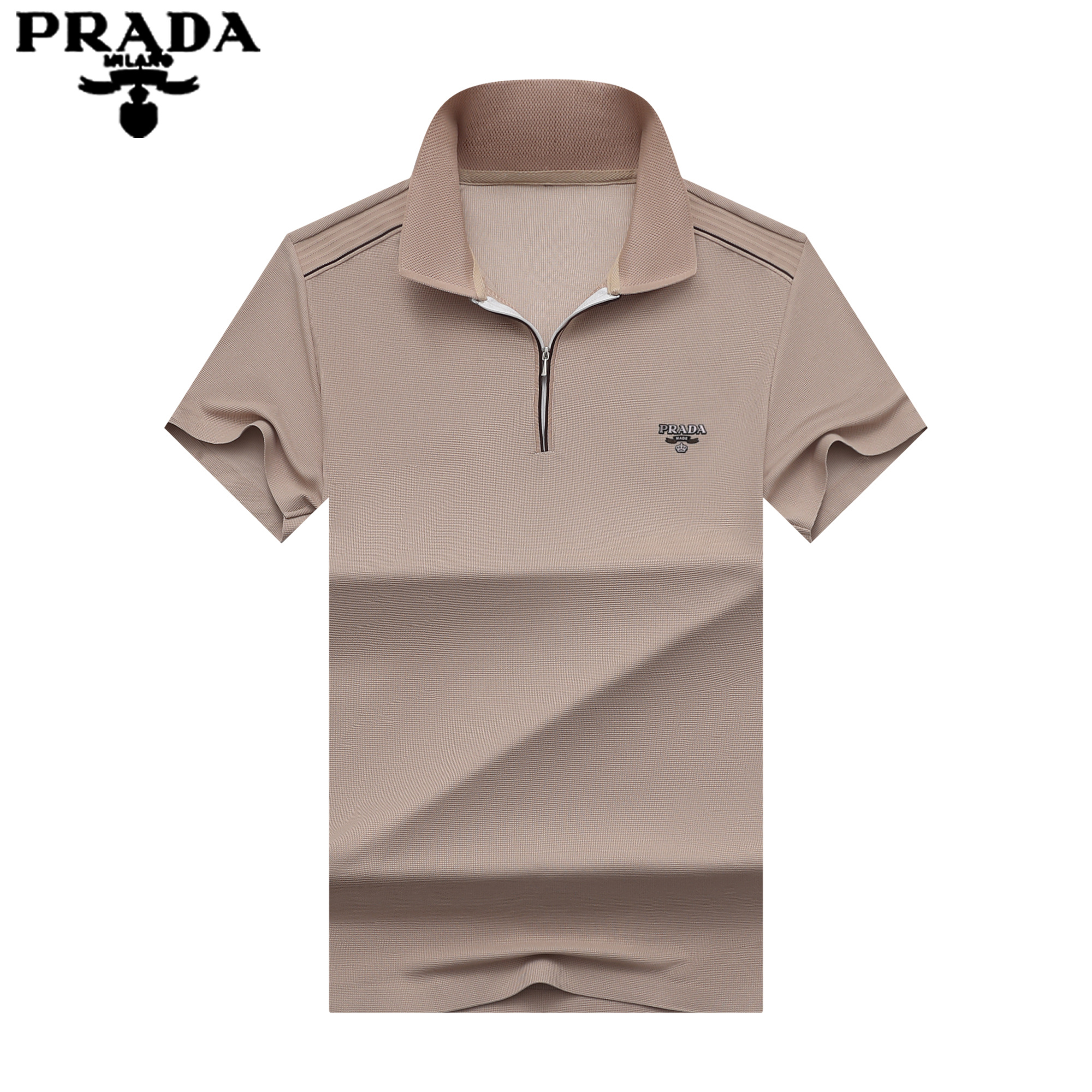 Cheap New Arirvals Prada Polo T-shirts For Men in 208511, $28 USD- [IB208511] - Replica Prado polo T-shirts for Men